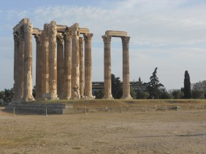 Temple of Olympian Zeus (not on the Acropolis)