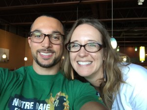 Lunch with Wes Chamblee in South Bend